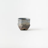 SYO FUJITA Sai Bizen Sake Cup with Faceted Sides