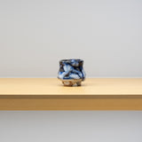 TAKASHI BABA Blue Shino Sake Cup