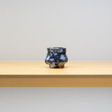 TAKASHI BABA Blue Shino Sake Cup