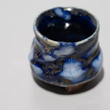 TAKASHI BABA Blue Shino Sake Cup