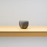 TAKASHI BABA Blue Bizen Sake Cup