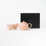 Cosaji Tea Pot & Small Tea Cups Set (Red)
