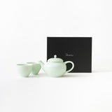 Cosaji Tea Pot & Small Tea Cups Set (Green)