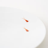 Red Killifish Plate 18cm