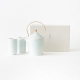 Tea Pot & Cups Set / Pale Blue