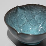 SAKE CUP NO.26 / JADE BLUE CELADON / TAKESHI IMAIZUMI
