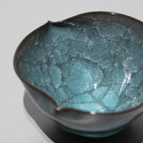 SAKE CUP NO.27 / JADE BLUE CELADON / TAKESHI IMAIZUMI