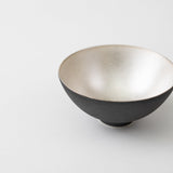 Black Glaze-Inner Ginsai Sake/Tea Cup (Deep)