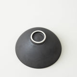 Black Glaze-Inner Ginsai Sake/Tea Cup (Deep)