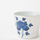 Ginsai Sometsuke Cup - S - Imari-Peony