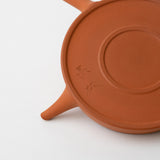 Red Clay Flat Tea Pot