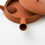 Red Clay Flat Tea Pot