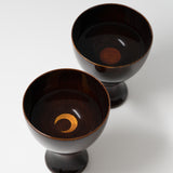 Keyaki Bajyohai Sake Cup Pair