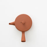 Red Clay Cylindrical Teapot