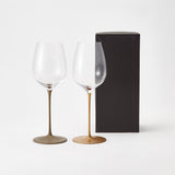 Taoyaka Wine Glass- GOLD