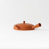 Red Clay Flat Tea Pot