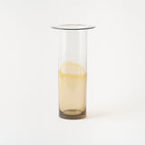 No.18 Amber on Gray vase