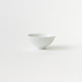 White Hammered Pattern (Lime) sake cup (deep)