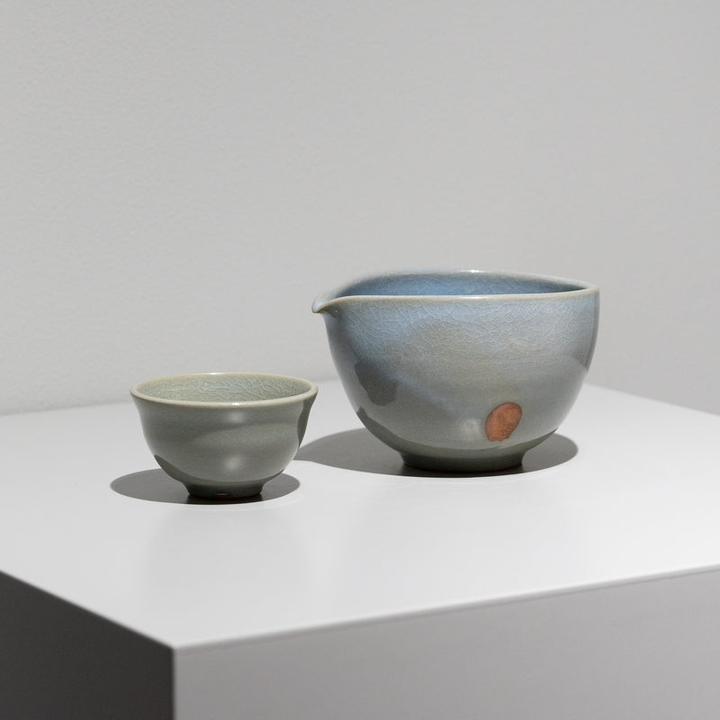 Takao Tahara - Sake Server (Blue & Gray)