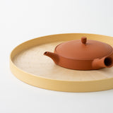 Red Clay Flat Tea Pot