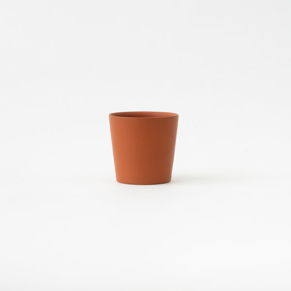 Red Clay Conical Teacup
