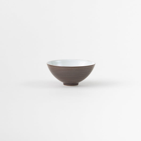 Rusty Lined Sake/Tea Cup (Deep)